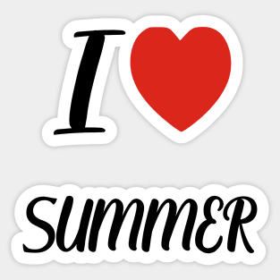 love summer Sticker